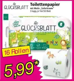 Norma GLÜCKSBLATT TOILETTENPAPIER Angebot