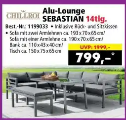 Norma Alu-Lounge SEBASTIAN 14tlg Angebot