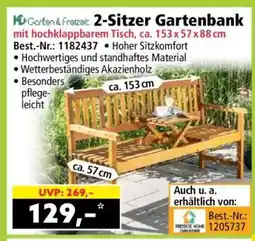 Norma 2-Sitzer-Gartenbank Angebot