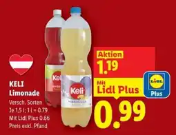 Lidl Keli Limonade Angebot