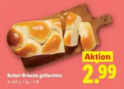 Lidl Butter-Brioche geflochten Angebot