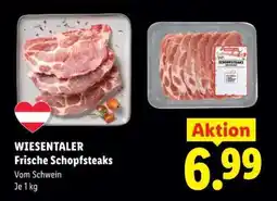 Lidl WIESENTALER Frische Schopfsteaks Angebot
