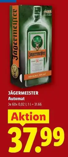 Lidl JÄGERMEISTER AUTOMAT Angebot
