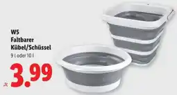 Lidl W5 Faltbarer Kübel/Schüssel Angebot