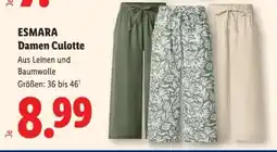 Lidl ESMARA Damen Culotte Angebot