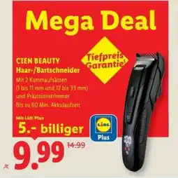 Lidl CIEN BEAUTY Haar-/Bartschneider Angebot