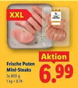 Lidl Frische Puten Mini-Steaks Angebot