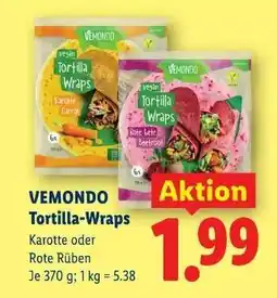 Lidl Vemondo Tortilla-Wraps Angebot