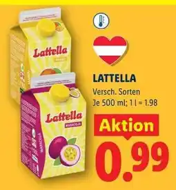 Lidl Lattella Angebot