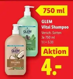 Lidl Glem Vital Shampoo Angebot