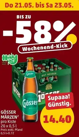 PENNY GÖSSER MÄRZEN² pro Kiste Angebot