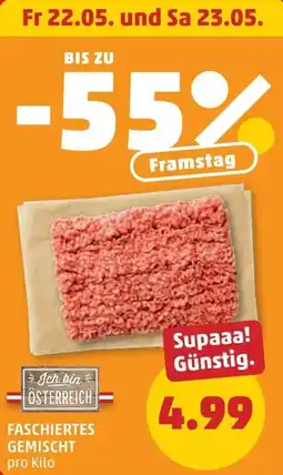 PENNY Faschiertes gemischt Angebot
