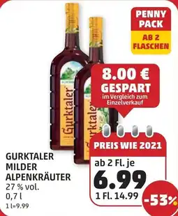 PENNY Gurktaler milder alpenkräuter Angebot