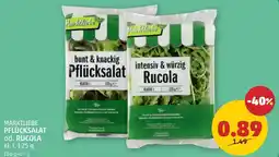 PENNY Marktliebe pflücksalat od. rucola Angebot