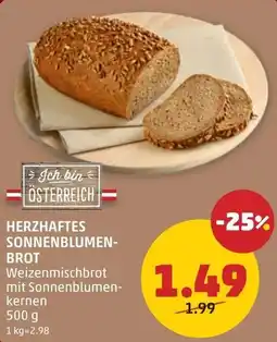 PENNY Herzhaftes sonnenblumen- brot Angebot