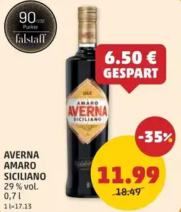 PENNY Averna amaro siciliano 29% vol. Angebot