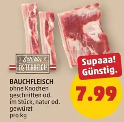 PENNY Bauchfleisch Angebot