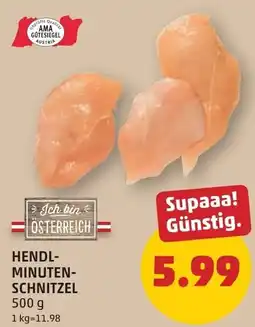 PENNY Hendl- minuten- schnitzel Angebot