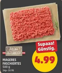 PENNY Mageres faschiertes Angebot