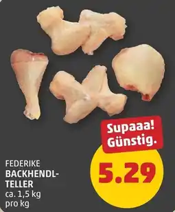 PENNY Federike backhendl- teller Angebot