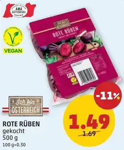 PENNY Rote rüben Angebot