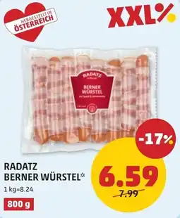 PENNY Radatz berner würstel Angebot