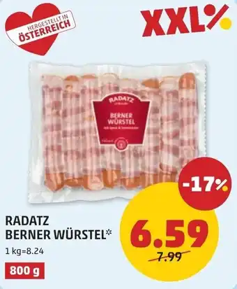 PENNY Radatz berner würstel Angebot