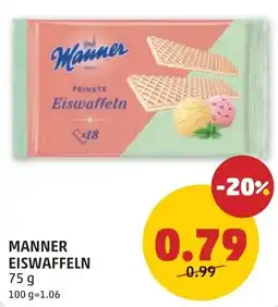 PENNY Manner eiswaffeln Angebot
