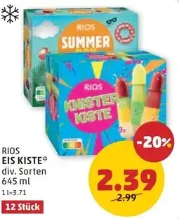 PENNY Rios eis kiste Angebot