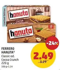 PENNY Ferrero hanuta Angebot