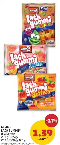 PENNY Nimm2 lachgummi Angebot