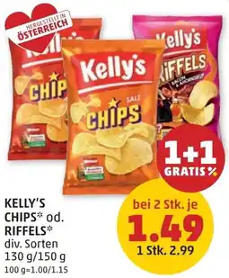 PENNY Kelly's chips od riffels Angebot