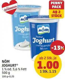 PENNY Nöm joghurt Angebot