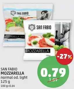 PENNY San fabio mozzarella Angebot