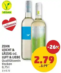 PENNY Zehn leicht & lässig od. luft & liebe Angebot