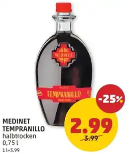 PENNY Medinet tempranillo Angebot