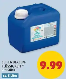 PENNY Seifenblasen- flüssigkeit Angebot