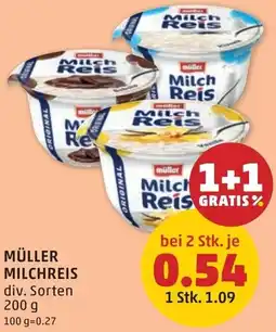 PENNY Müller milchreis Angebot