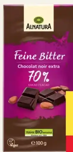 MPreis Alnatura Feine Bitter Schokolade Angebot