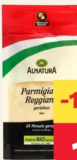 MPreis Alnatura Bio Parmigiano Reggiano Angebot