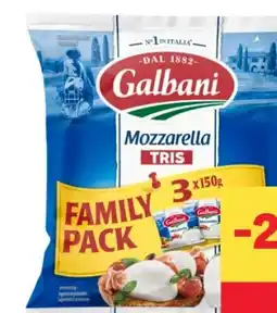 MPreis Galbani Mozzarella Tris Family Pack Angebot