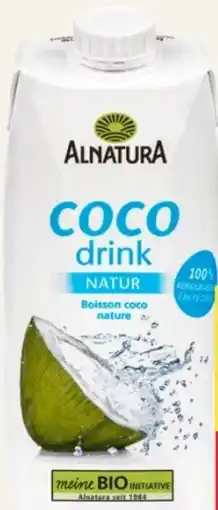 MPreis Alnatura Bio Coco Drink Angebot