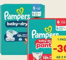 MPreis Pampers Baby-Dry Windeln Angebot