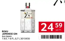 Transgourmet Roku japanese gin Angebot