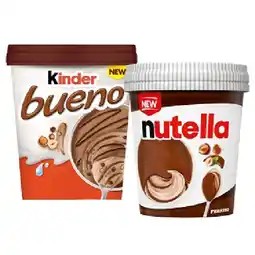 Lidl Kinder Eis Nutella od. Bueno Lidl APP Preis Angebot