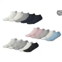Lidl Damen/Herren Sneakersocken, 5 Paar Lidl APP Preis Angebot