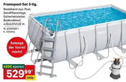 Lagerhaus Framepool-set 3-tlg Angebot
