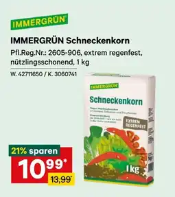 Lagerhaus Immergrün schneckenkorn Angebot