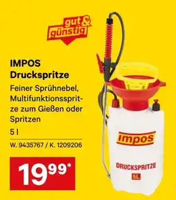 Lagerhaus Impos druckspritze Angebot