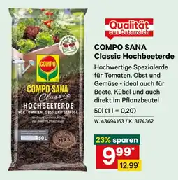 Lagerhaus Compo sana classic hochbeeterde Angebot